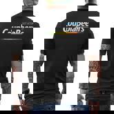 Couplabeers Couple Of Beers Meme Fast Acting Men's T-shirt Back Print