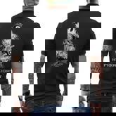 Fight Or Flight Penguin Meme North Pole Penguin Men's T-shirt Back Print