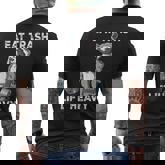 Raccoon Gym Weight Training Eat Trash Lift Heavy Men's T-shirt Back Print