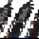 Retro Spooky Season You Inspire My Inner Serial Killer Men's T-shirt Back Print