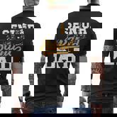 Senior Band Dad 2026 Senior Marching Band Father 2026 Men's T-shirt Back Print