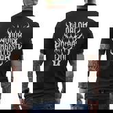 World's Greatest Dad Heavy Metal Deathcore Men's T-shirt Back Print