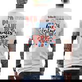 Red White And Blue Cousin Crew 2025 Matching Family 4Th July Men's T-shirt Back Print