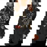 Camo Bow Coquette Dove Season Hunting Dove Hunter Hunt Girl Women Sweatshirt