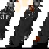 Fafo Math Equation Math Teacher Nerd Geek Women Sweatshirt