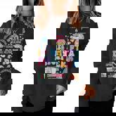 Groovy In My Pta Mom Era Parent Association Organization Women Sweatshirt