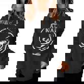 Kauai Hawaii Chicken Rooster Surf Wave Coffee Garden Island Women Sweatshirt