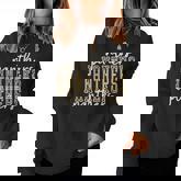 Panthers School Spirit Mascot Gold Panther Pride Mom Panther Women Sweatshirt