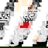 Retro Y2k Emo Scene Costume Graphic Face Women Women Sweatshirt