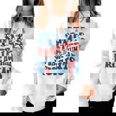 Stars Stripes & Basic Human Rights 4Th Of July Rights Women Sweatshirt