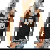 Dad Mom Daisy Wild Flower Bloom One 1St Birthday Wild One Women Tank Top