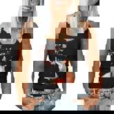 Fox Japanese Cherry Blossom Sakura Tree Kawaii Girls Women Women Tank Top