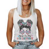 Bruh It's My 8Th Birthday Girl Eight 8 Years Old Birthday Women Tank Top