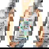 Color Our World Summer Reading 2025 Boho Wildflower Book Women Tank Top
