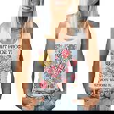 Floral Fight For Those Without Your Privilege Civil Rights Women Tank Top