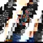 Mother's Day Mom Life Groovy Overstimulated Moms Club Women T-shirt