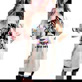 Bingo Life Messy Bun Bingo Lover Grandma Women's Oversized Comfort T-shirt