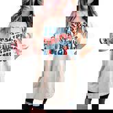 Stars Stripes & Basic Human Rights 4Th Of July Rights Women's Oversized Comfort T-shirt