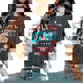 Happy Mom Camping Mom Rv Camper Mother's Day For Mama Women's Oversized Comfort T-Shirt