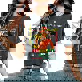 Junenth 1865 Black Pride Black Cowgirl Melanin Girl Women's Oversized Comfort T-Shirt