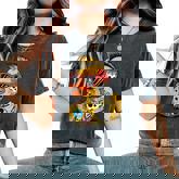 Rubber Duck Punk Heavy Metal Women's Oversized Comfort T-Shirt