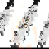 Hot Ghoul Summer Spooky Boo Beach Halloween Summerween Women Women's Oversized Comfort T-Shirt Back Print