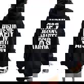 Awesome Like My Daughter And Son Mothers Fathers Day Mom Dad Women Oversized Hoodie Back Print