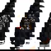 Camo Bow Coquette Dove Season Hunting Dove Hunter Hunt Girl Women Oversized Hoodie Back Print