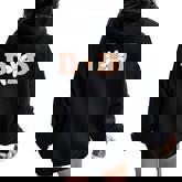 Dad Mom Daisy Wild Flower Bloom One 1St Birthday Wild One Women Oversized Hoodie Back Print