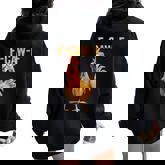 F-Caw-F Chicken Humor Quote Rooster Meme Women Oversized Hoodie Back Print