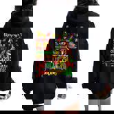 Junenth 1865 African Melanin Black History Girls Women Oversized Hoodie Back Print