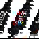 Mom Of The Birthday Girl Family Summer Beach Birthday Party Women Oversized Hoodie Back Print