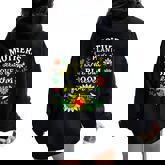 Retro Floral Mama Flower Happy Mother's Day Girls Women Oversized Hoodie Back Print