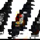 Rubber Duck Punk Heavy Metal Women Oversized Hoodie Back Print