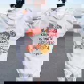 Mothers Plant Seeds Love That Bloom Forever Mother's Day Women Oversized Hoodie Back Print