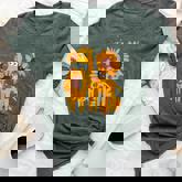 Mom Daughter Giraffe Sunflower Safari Lover Mother's Day Bella Canvas T-shirt