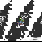 3Rd Birthday Monster Truck Young Wild And Three 3 Year Old Hoodie