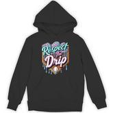 Baseball Drip For Boys Ice Cream Baseball Drip Youth Boys Hoodie