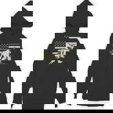 Bigfoot Deer Hunting Usa Flag Deer Hunting Buck Season Hoodie