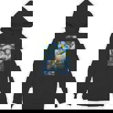Shark Van Gogh Style Starry Night Hoodie