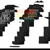 Awesome Like My Two Daughters Dad Fathers Day T-Shirt
