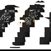 Camo Bow Coquette Dove Season Hunting Dove Hunter Hunt Girl T-Shirt