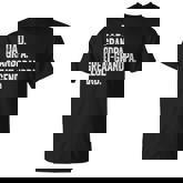 Dad Grandpa Great-Grandpa Legend Vintage Distressed Graphic T-Shirt