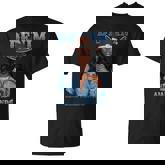 Denim And Diamonds African Melanin Cowgirls Western T-Shirt