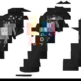 Equal Rights Book Flower 8647 Trump Feminist Rights T-Shirt