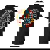 Mother's Day Mom Life Groovy Overstimulated Moms Club T-Shirt