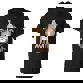 Mama Teddy Bear 1St Birthday Boy Girl Family Matching Party T-Shirt