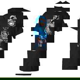 Graphic Teddy Bear Cool Bears Hip Hop Streetwear Colorful T-Shirt