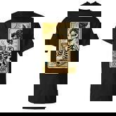 Vintage The Soccer Mom Tarot Card Skeleton T-Shirt