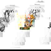 3Rd Birthday Young Wild And Three Safari 3 Year Old T-Shirt